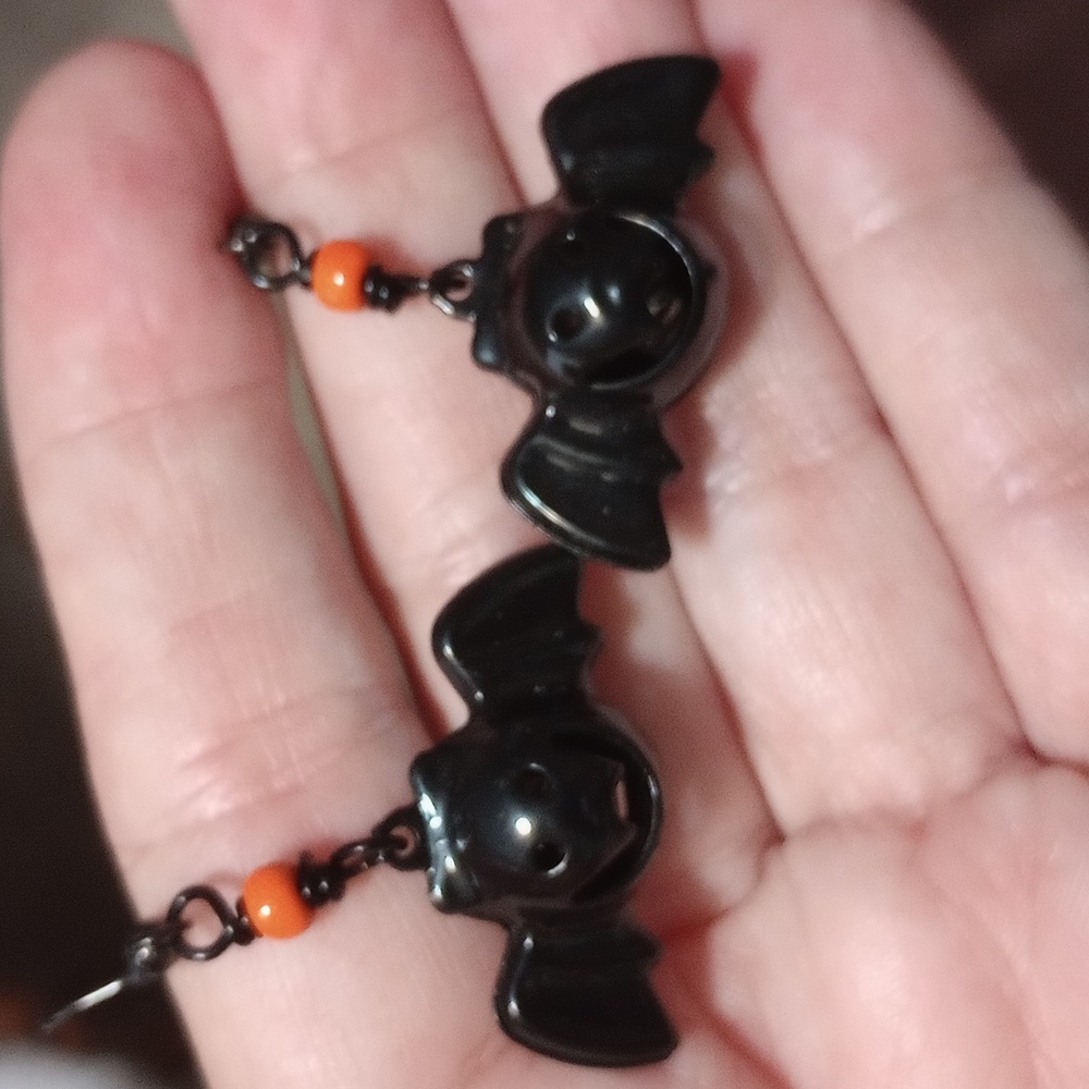 Bat Earrings
